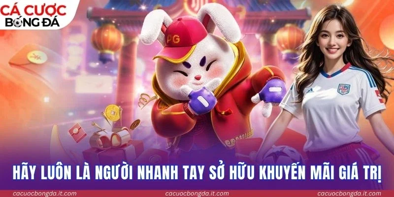 Hãy luôn là người nhanh tay sở hữu khuyến mãi giá trị